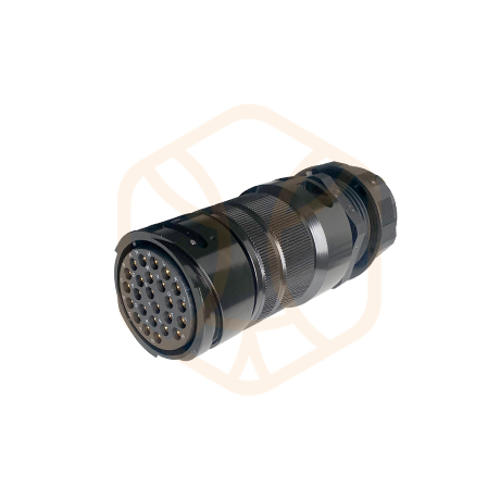 Cable socket, female 25 pins (12 indipendent speaker channels)