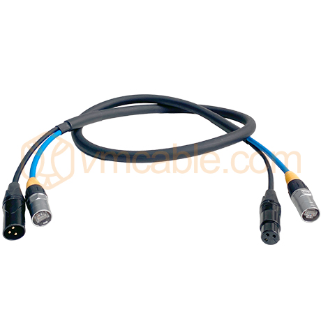 VM-CATDMX-1, CAT6 DMX Combo Cable, ETHERCON & XLR