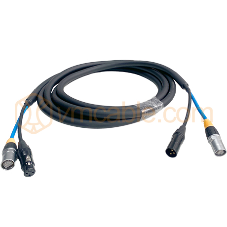 VM-CATDMX-4, CAT6 DMX Combo Cable, ETHERCON & XLR