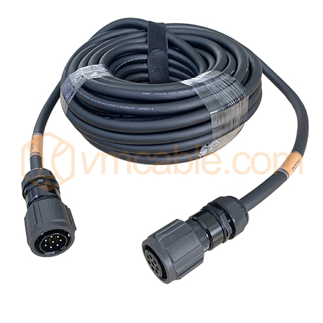 20 m Highly Flexible Speaker Cable 8x 4 mm², 8-Pin VM-LK plug on connector