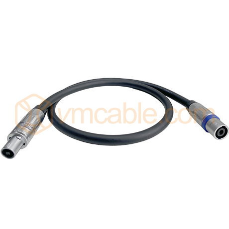 VM-LDNL440-0.5 FMX, 4 mm² 4 core Highly Flexible Speaker Cable, NL4 male to NL4 female, Metal