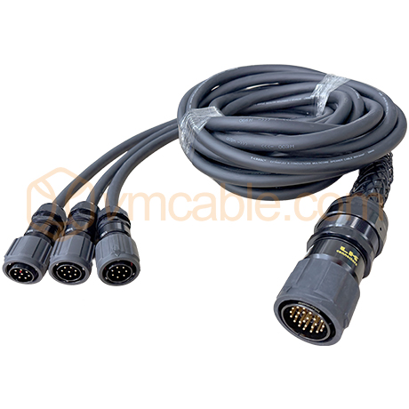 LKA25-3K2M-5, Speaker cable fan-out for large sound systems | LK Connectors Tourlock / Tourlock
