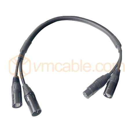 VM-DMCAT.7-0.6, Network & DMX Hybrid Cable, power: 3 x 2,50 mm² x CAT.7